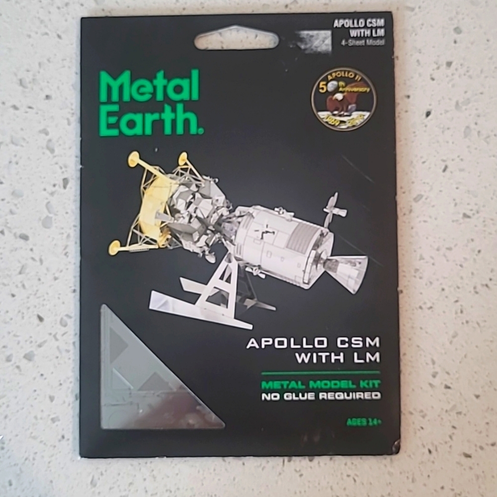Metal Earth Model Kit - Apollo CSM with LM